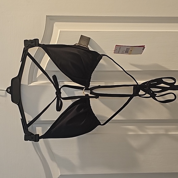 BNWT Vince Camuto Ring String Bikini Top - Picture 3 of 4